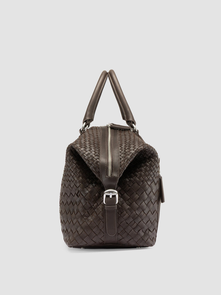 ARMOR 019 - Brown Leather Travel Bag
