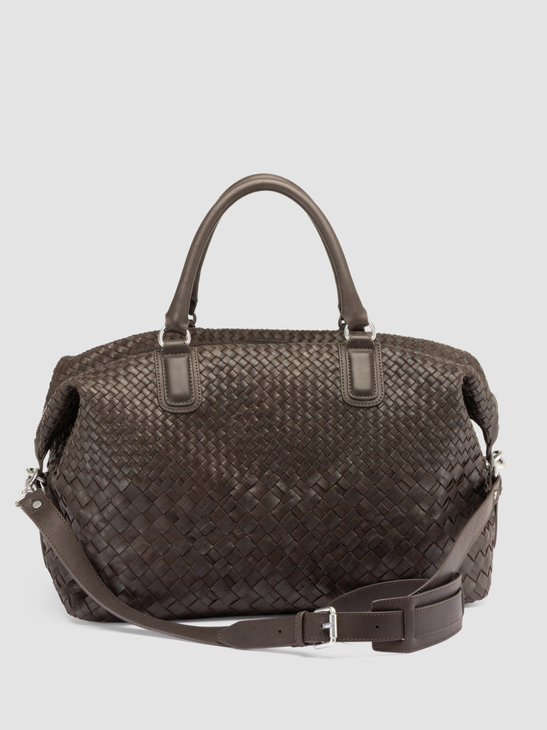 ARMOR 019 - Brown Leather Travel Bag