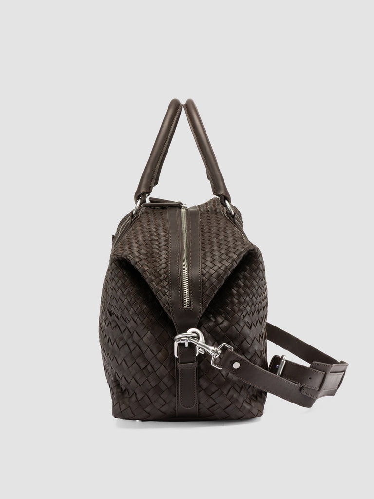 ARMOR 019 - Brown Leather Travel Bag