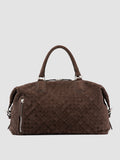 ARMOR 019 - Borsa da Viaggio in Pelle Marrone - thumb image 1,side view