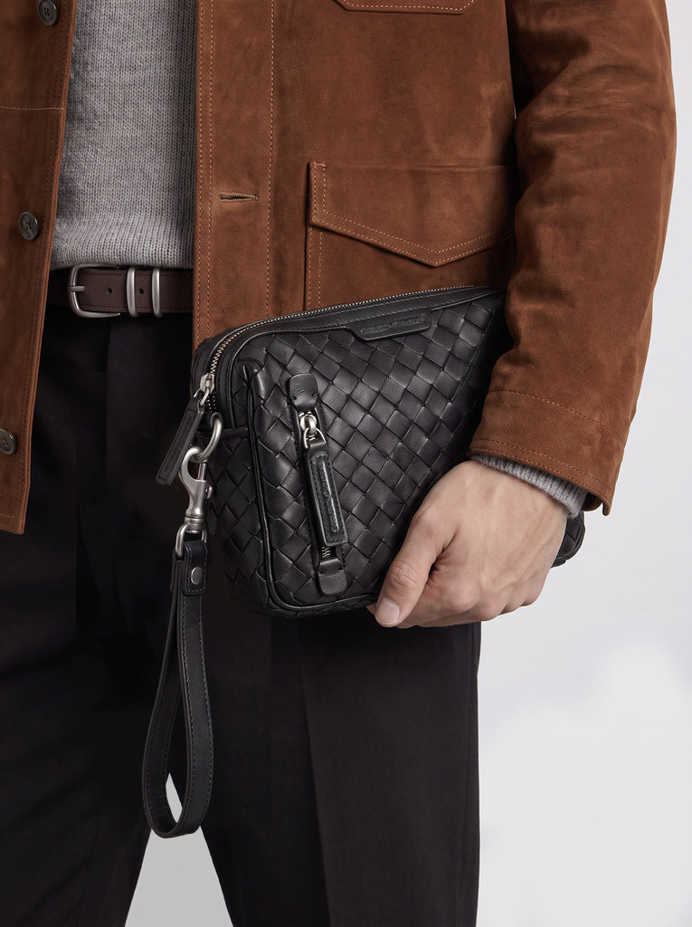 ARMOR 023 - Astuccio in Pelle Nera-hover