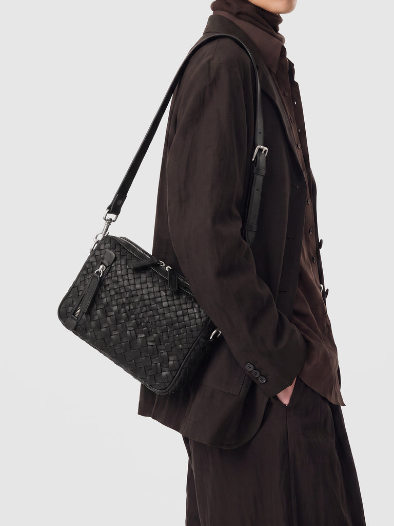 ARMOR 023 - Astuccio in Pelle Nera-hover