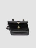 OC BIKE 001 - Borsa da Bicicletta in Pelle Nera - thumb image 6,side view