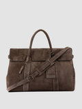 BOSTONIAN 001 - Brown Suede Weekender - thumb image 1,side view