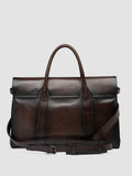 BOSTONIAN 001 - Borsa Weekender in Pelle Marrone - thumb image 6,side view