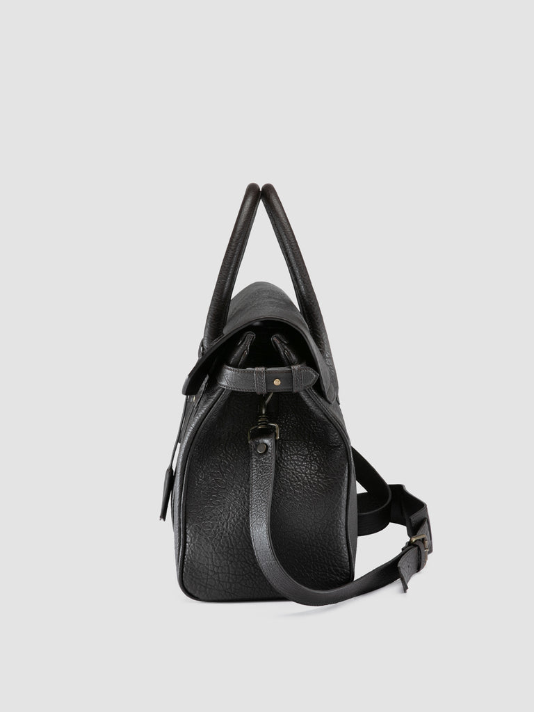BOSTONIAN 002 - Valigetta in Pelle Marrone