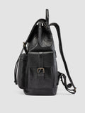 BOSTONIAN 003 - Zaino in Pelle Nera - thumb image 5,side view