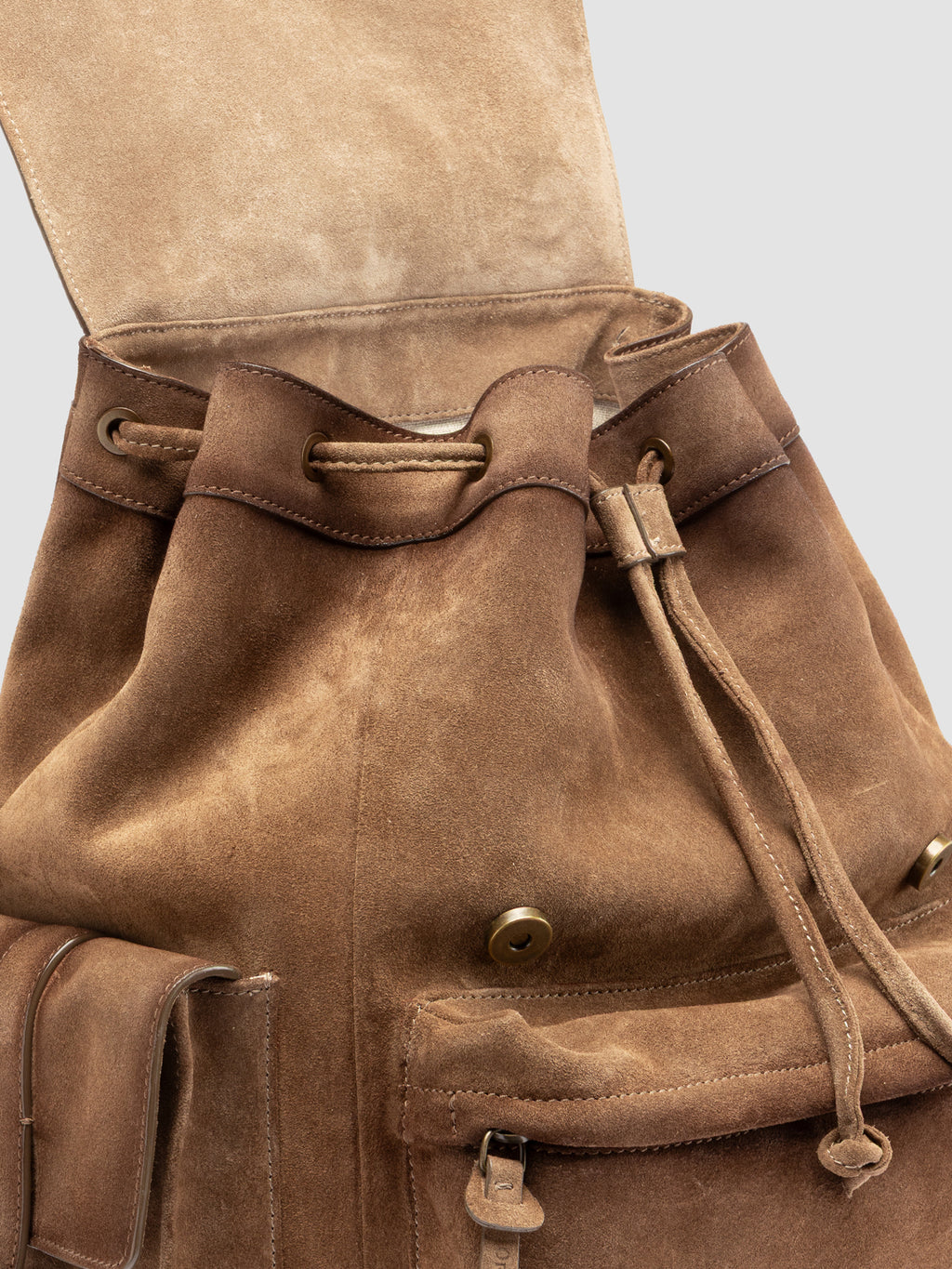 BOSTONIAN 003 - Brown Suede Backpack