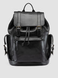 BOSTONIAN 003 - Zaino in Pelle Nera - thumb image 1,side view