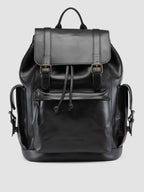 BOSTONIAN 003 - Zaino in Pelle Nera