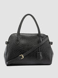 BOWLER 006 - Black Leather Shoulder Bags - thumb image 1,side view