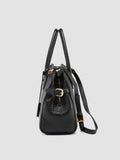 BOWLER 006 - Black Leather Shoulder Bags - thumb image 6,side view