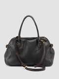 BOWLER 006 - Brown Leather Shoulder Bags - thumb image 5,side view