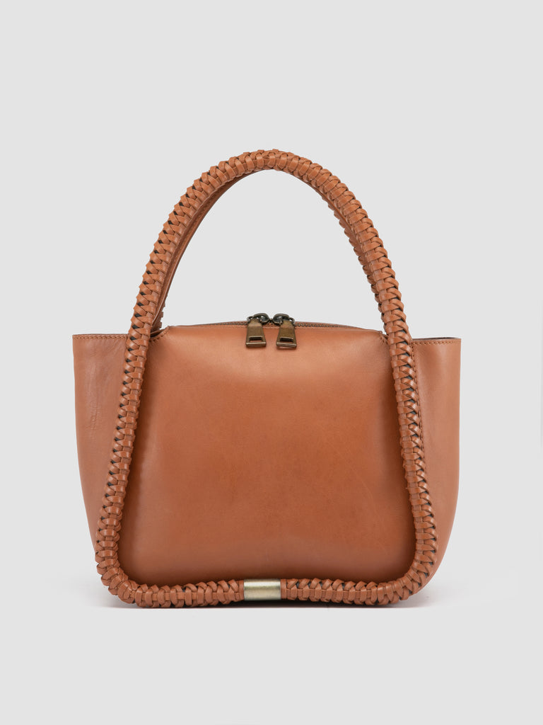 CABALA 107 - Tan Leather Handle Bag