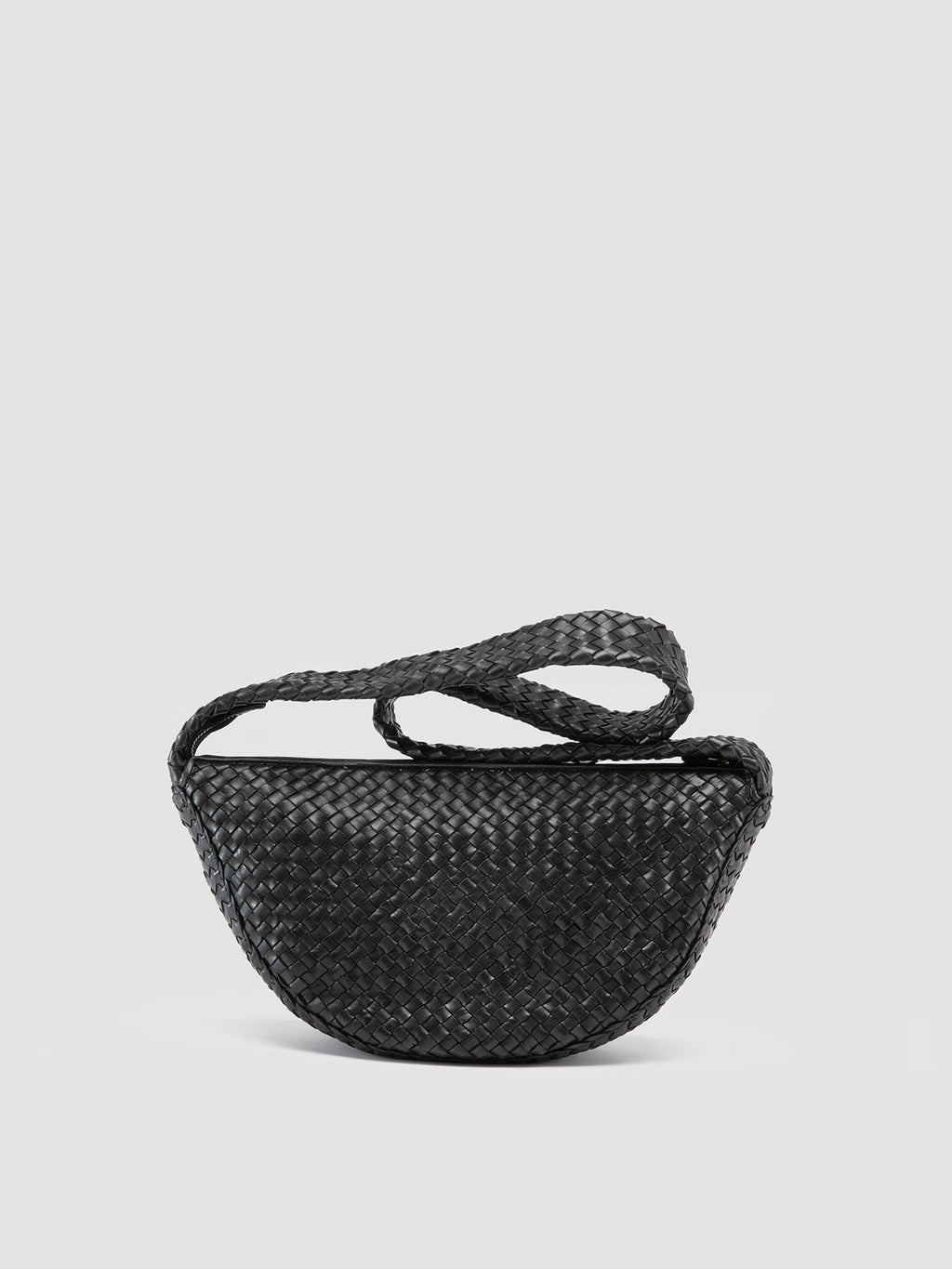 OC CLASS 068 - Borsa Crossbody in Pelle Nera - image 4,side view