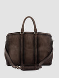 QUENTIN 009 - Brown Suede Bag - thumb image 5,side view