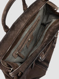 QUENTIN 009 - Brown Suede Bag - thumb image 7,side view
