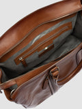 QUENTIN 009 - Borsa in Pelle Marrone - thumb image 7,side view