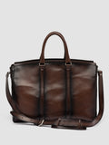 QUENTIN 009 - Brown Leather Bag - thumb image 5,side view
