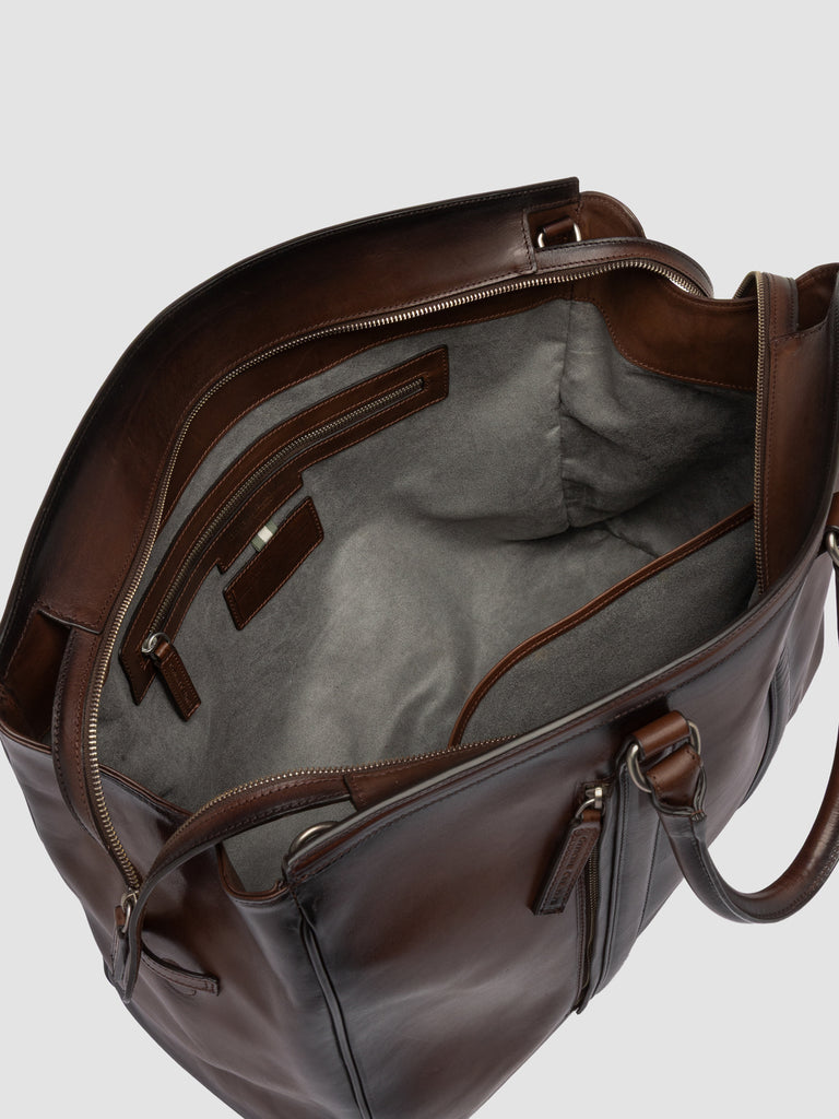 QUENTIN 009 - Brown Leather Bag