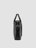QUENTIN 019 - Borsa Portadocumenti in Pelle Nera - thumb image 3,side view