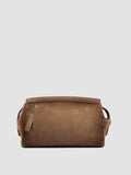 QUENTIN 022 - Taupe Suede Pouch - thumb image 1,side view