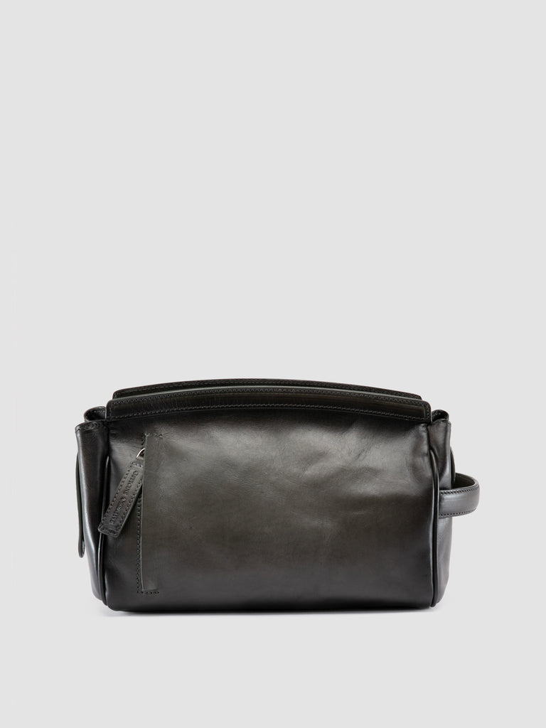 QUENTIN 022 - Grey Leather Pouch