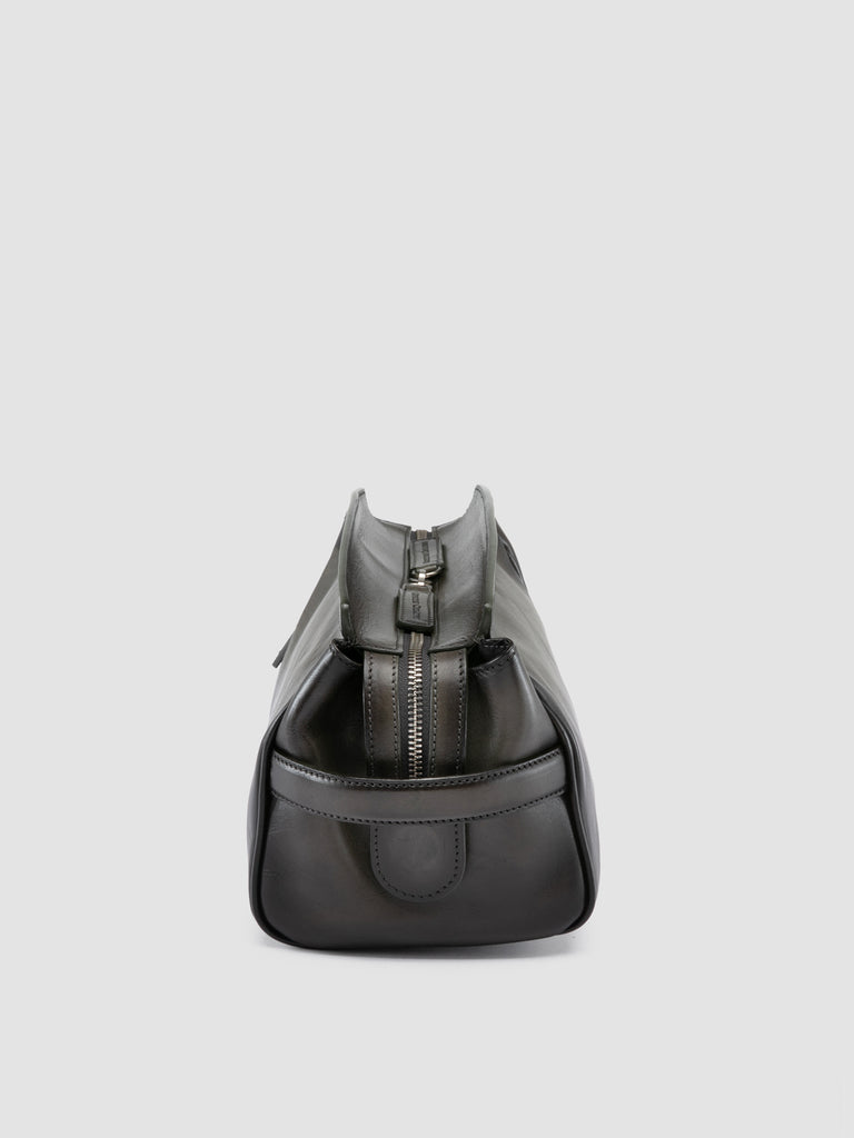 QUENTIN 022 - Grey Leather Pouch