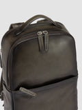 QUENTIN 023 - Grey Suede Backpack - thumb image 2,side view