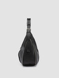 GHINZA 002 - Borse a Tracolla in Pelle Nera - thumb image 11,side view