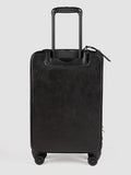 GULLIVER 001 - Valigia in Pelle Nera - thumb image 5,side view