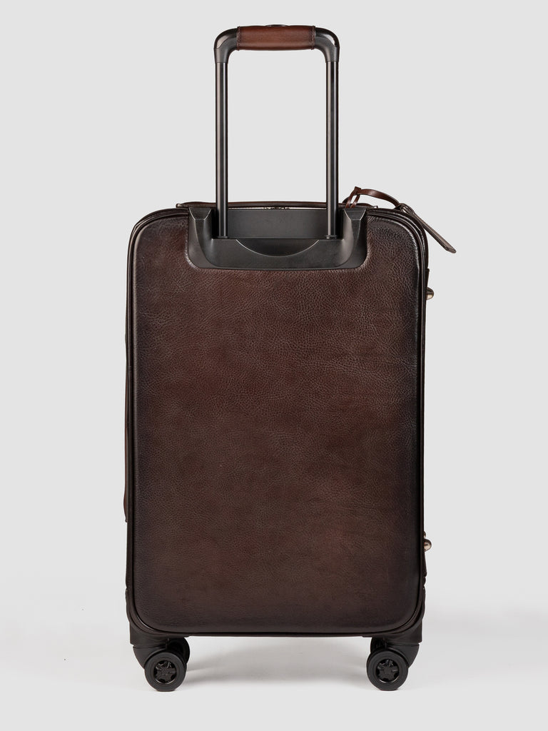GULLIVER 001 - Valigia in Pelle Marrone