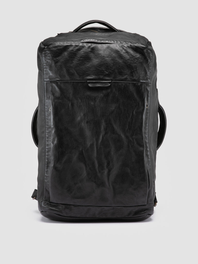 HELMET 052 - Zaino in Pelle Nera