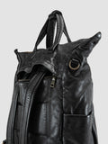 HELMET 055 - Zaino in Pelle Nera - thumb image 7,side view