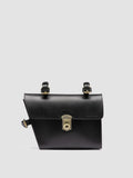 OC BIKE 001 - Borsa da Bicicletta in Pelle Nera