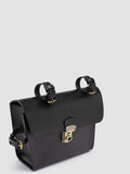 OC BIKE 001 - Borsa da Bicicletta in Pelle Nera
