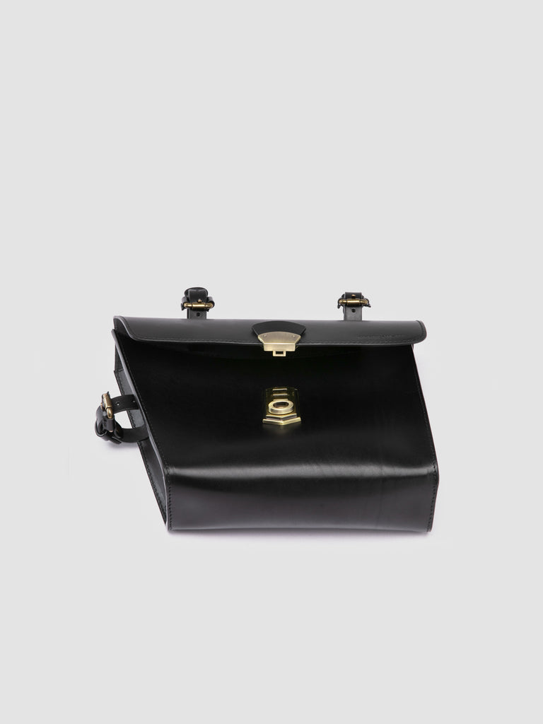 OC BIKE 001 - Black Leather Bike Bag Officine Creative - 6