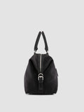 JULES 006 - Black Suede Travel Bag - thumb image 4,side view