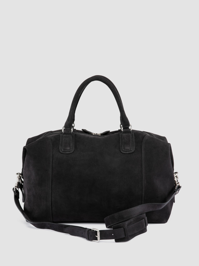 JULES 006 - Brown Suede Travel Bag