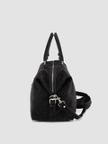JULES 006 - Borsa da Viaggio in Pelle Scamosciata Marrone - thumb image 6,side view