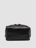 JULES 008 - Black Leather Pouch - thumb image 4,side view