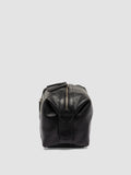 JULES 008 - Black Leather Pouch - thumb image 5,side view