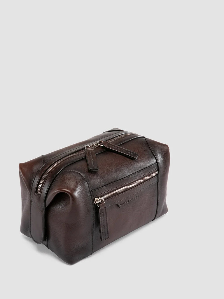 JULES 008 - Brown Leather Pouch-hover