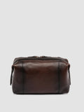 JULES 008 - Brown Leather Pouch - thumb image 4,side view