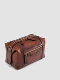 JULES 008 - Brown Leather Pouch - thumb image 2,side view