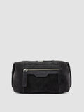 JULES 008 - Black Suede Pouch - thumb image 1,side view