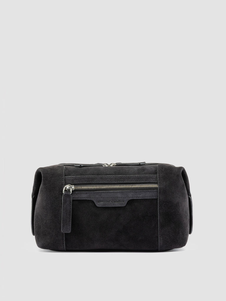 JULES 008 - Black Suede Pouch