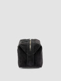 JULES 008 - Black Suede Pouch - thumb image 5,side view