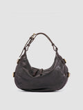 JULIE 016 - Brown Leather Shoulder Bag