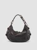 JULIE 016 - Brown Leather Shoulder Bag